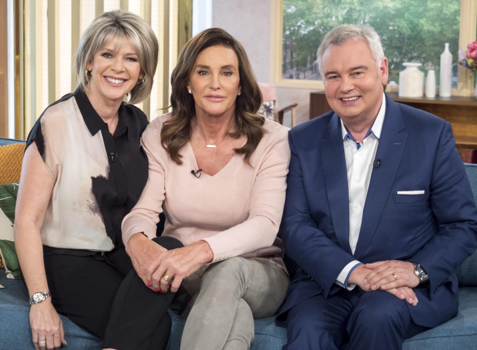  Eamonn praised Caitlyn Jenner on her youthful looks when the writer was on This Morning