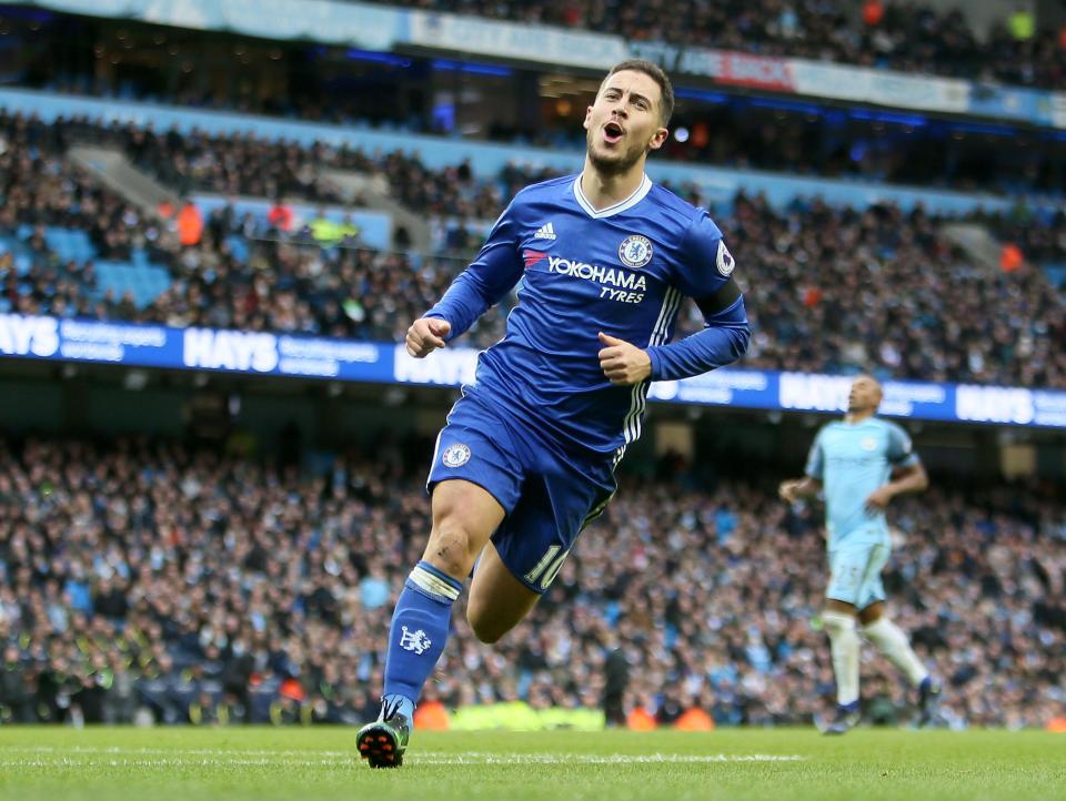  Eden Hazard returned to his inspirational best for Chelsea last season