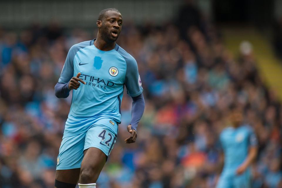  Yaya Toure remains positive about his future despite being out of contract at the end of the season