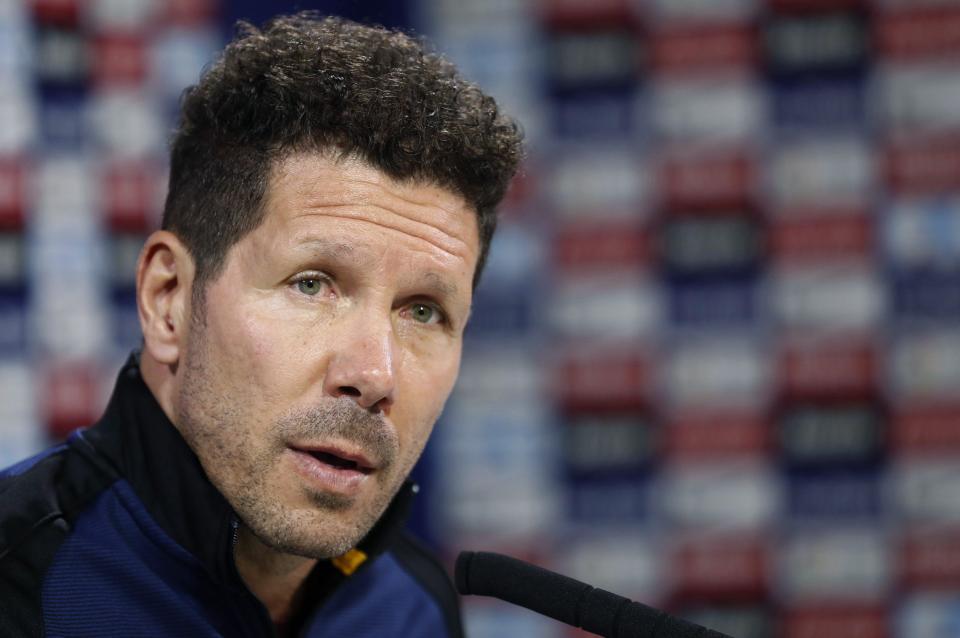 Atletico Madrid boss Diego Simeone has confirmed he will stay on at Atletico Madrid and not go to Arsenal