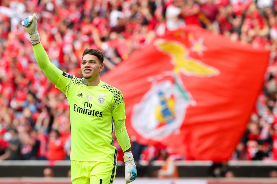  Ederson has joined Manchester City from Benfica in a world record deal for a goalkeeper