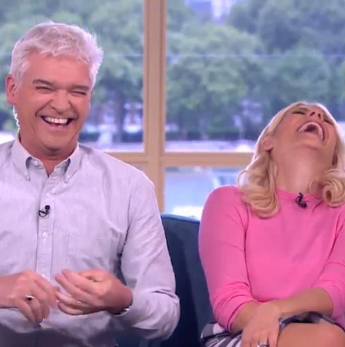  Phillip Schofield had Holly Willoughby in fits of laughter in a new video