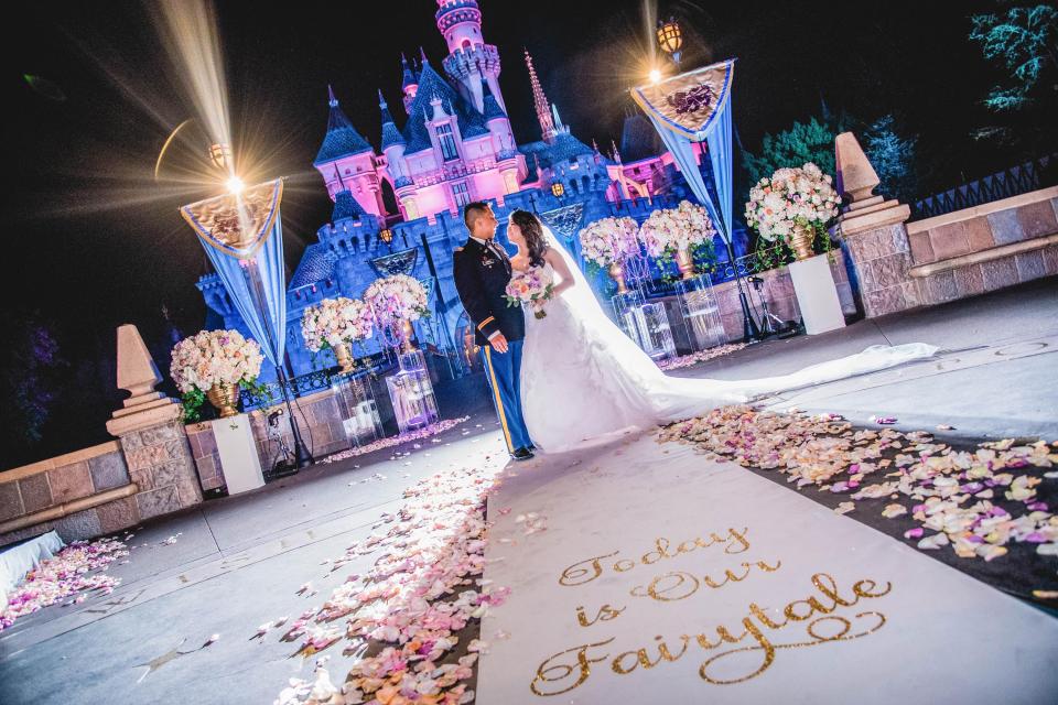  If you pay £140,000 you can have 300 guests attend a wedding in front of Cinderella’s Castle after the park opening hours have ended