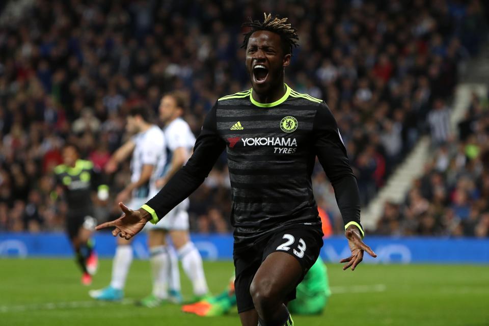 Michy Batshuayi may be given the chance to lead the line on Monday