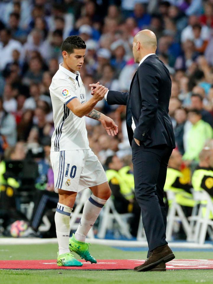 James Rodriguez looks certain to leave this summer and vacate No.10 shirt