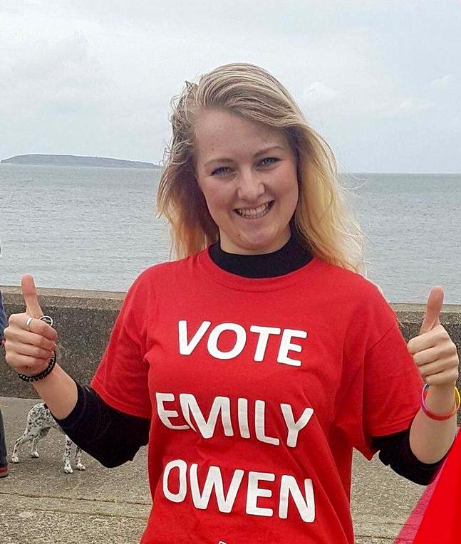  Emily Owen has received sexist remarks on social media