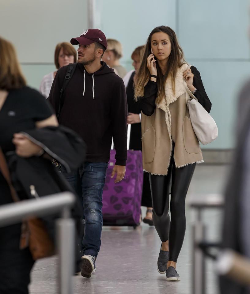  Peter and Emily arrived in Santorini earlier this week