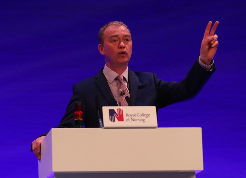  Tim Farron recently pledged NHS cash boost funded by tax hikes