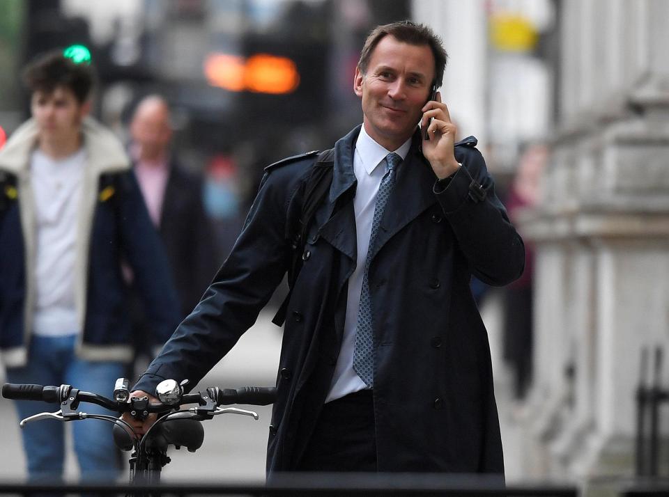 Health Secretary Jeremy Hunt is set to oversee an £8billion rise in NHS spending