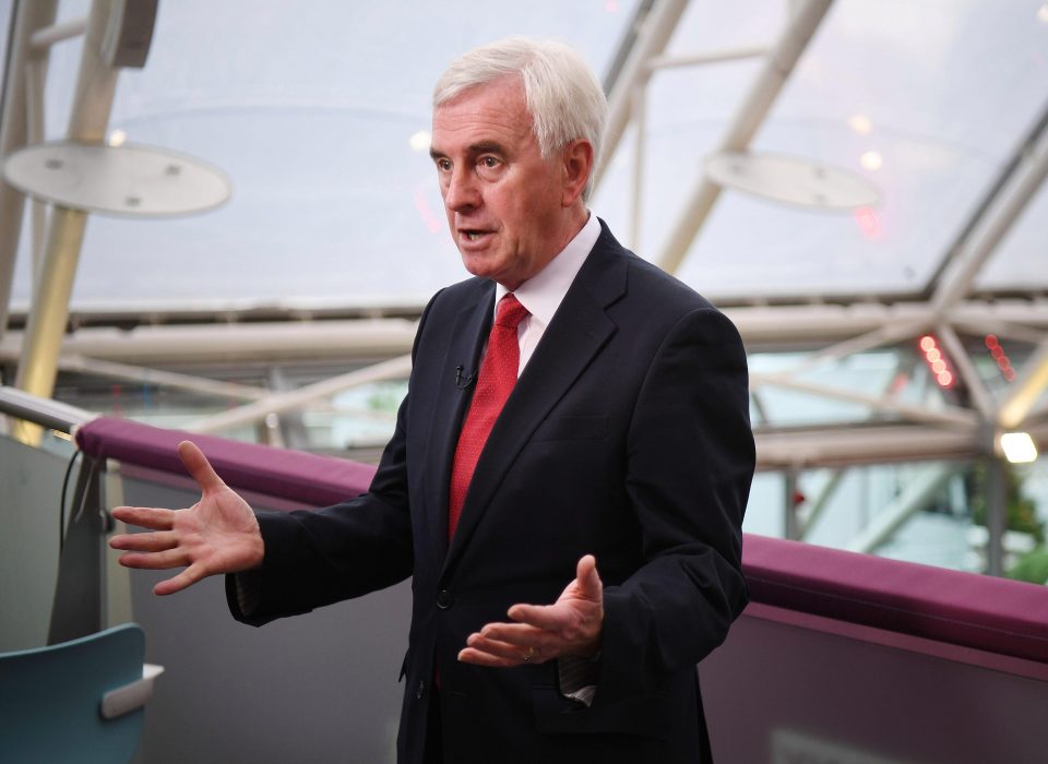  John McDonnell defended Mr Murray's role in the Labour election campaign