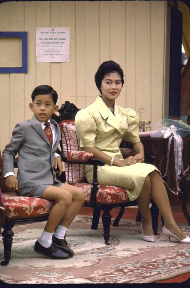  Queen Sirikit branded her son a womaniser