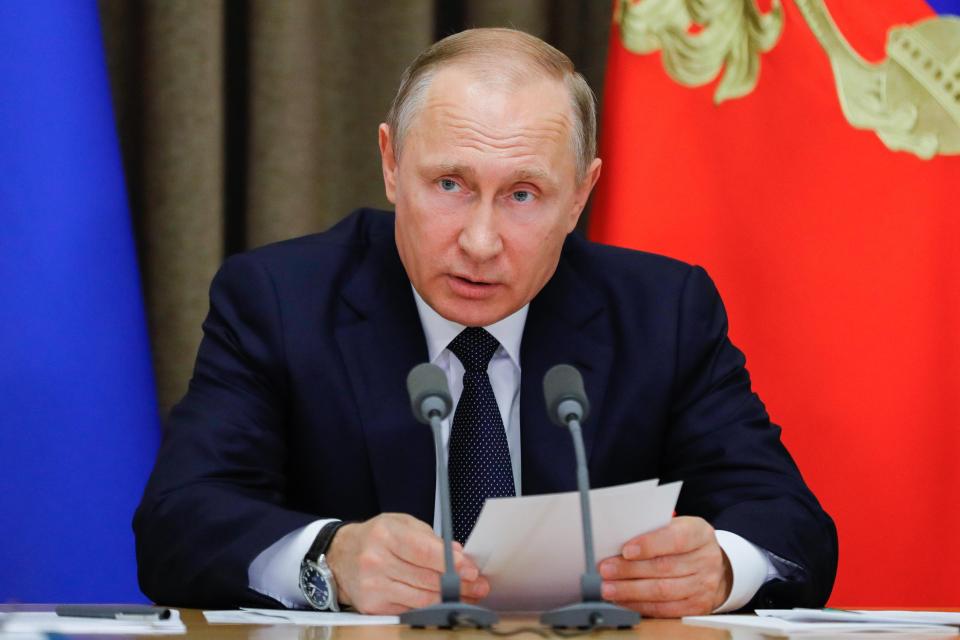  Vladimir Putin has vowed to keep spending billions on his military