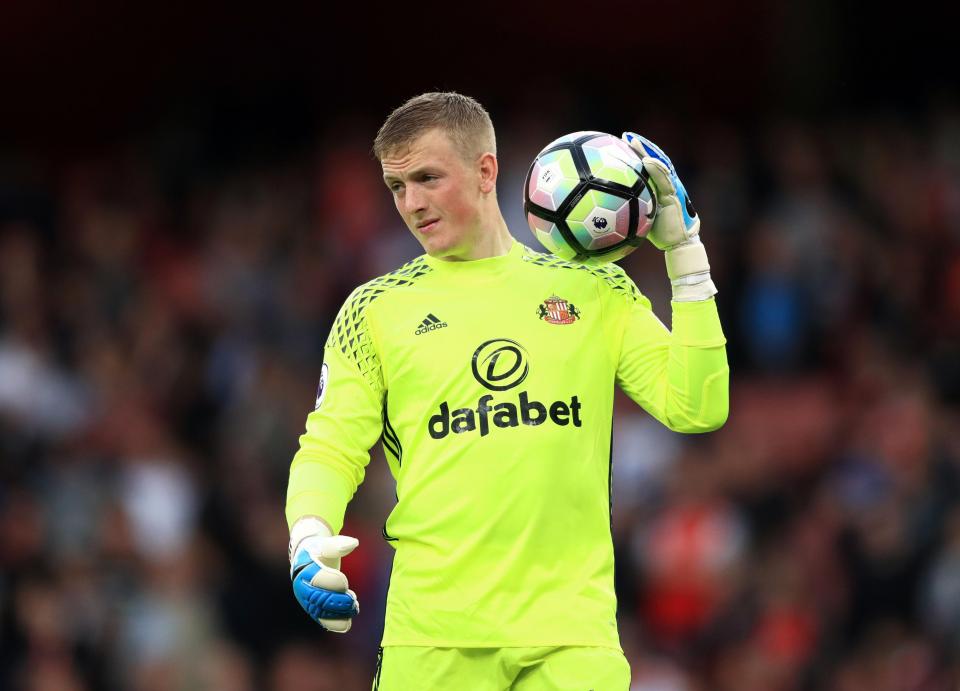  Jordan Pickford could be moving to the London Stadium if the deal pulls off