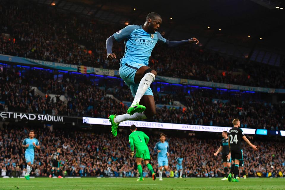  Yaya Toure put the game to bed with Manchester City's third