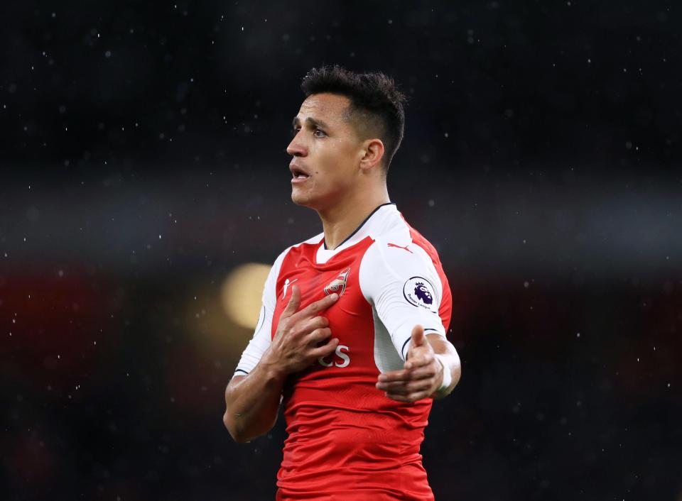  Alexis Sanchez's late double ensured the Gunners' fight for the top four will go to the final day