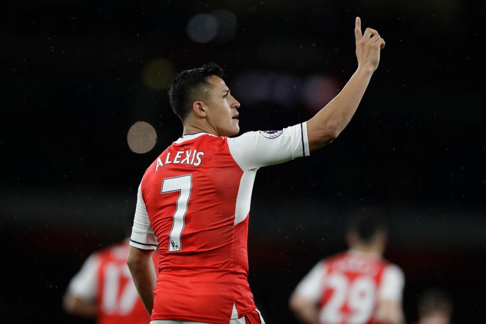  Alexis Sanchez's future continues to be in doubt as he is yet to sign a new deal