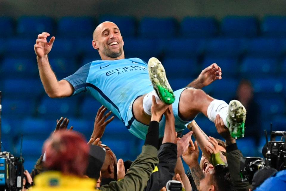  Pablo Zabaleta played his 333rd and final game for Manchester City