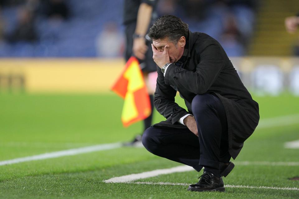 The job appeared to be taking it's toll on Mazzarri in recent weeks