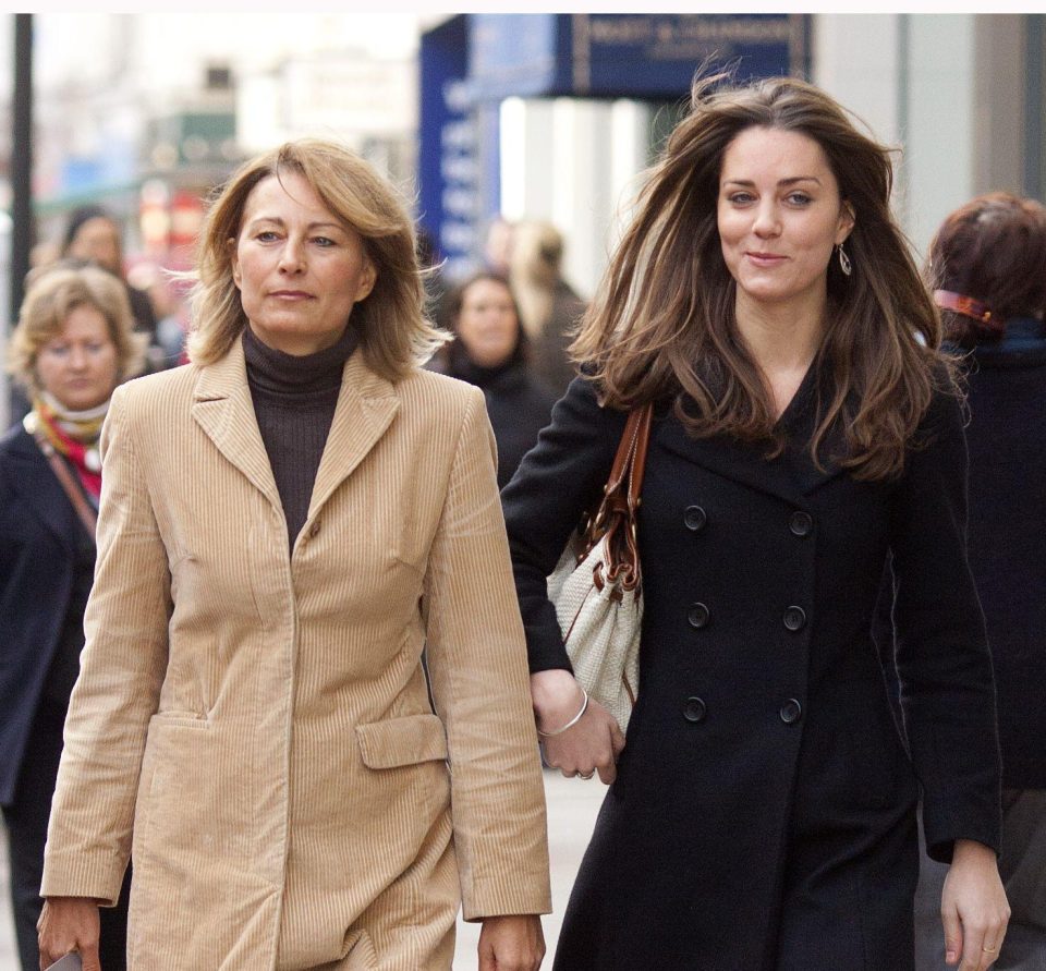  Carole Middleton has three children; Kate, Pippa and James