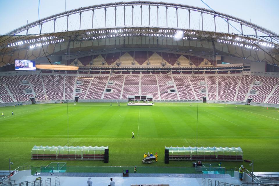 Able to hold 40,000 spectators, the stadium is done five years ahead of schedule