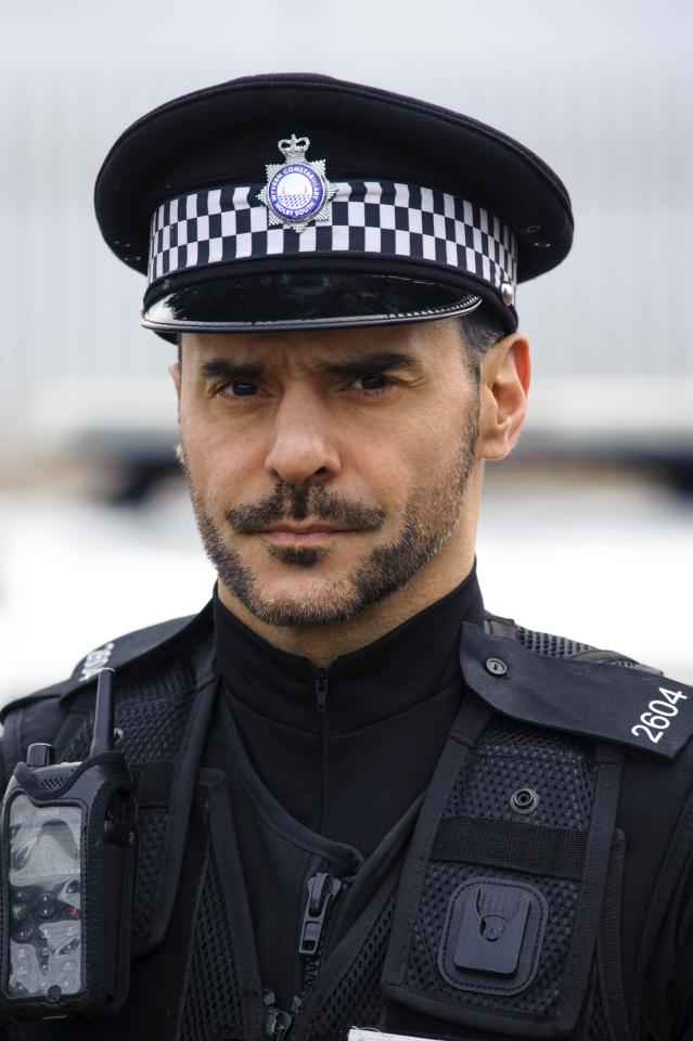 Michael Greco stars in Casualty this weekend as a policeman with chest pains