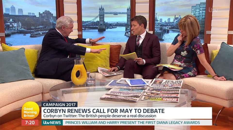 Mr Davis was asked on Good Morning Britain about Britain's prospects of striking a good EU exit deal