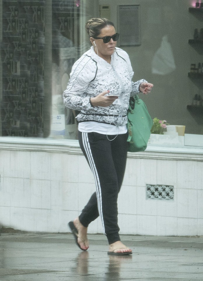 Patsy Kensit looked completely unrecognisable in London