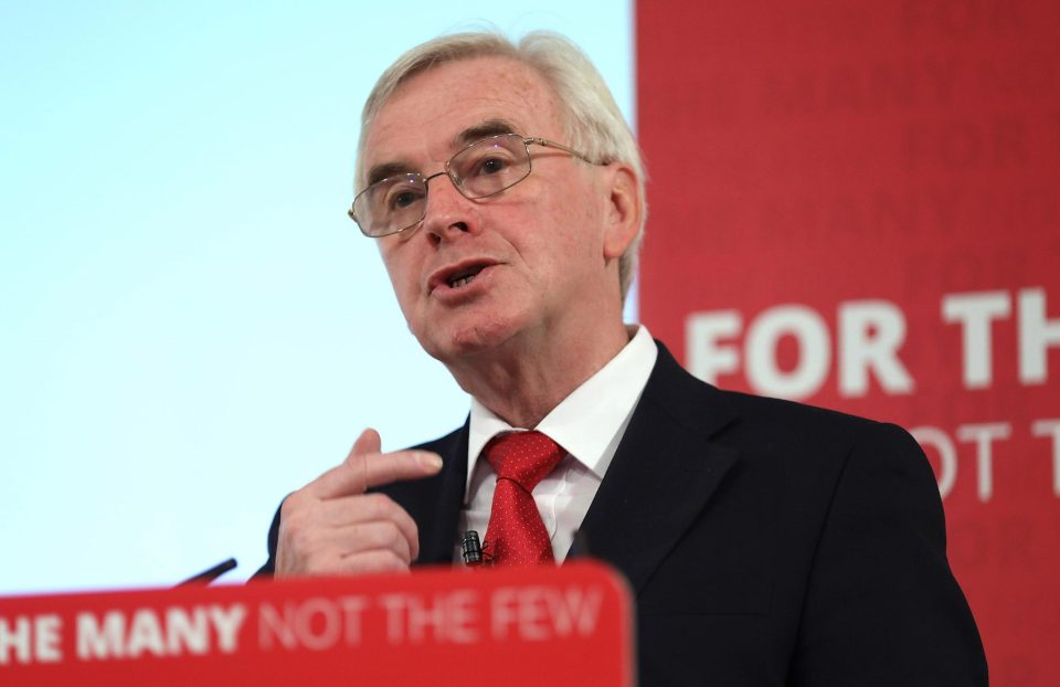  John McDonnell today apologised for his support of the IRA