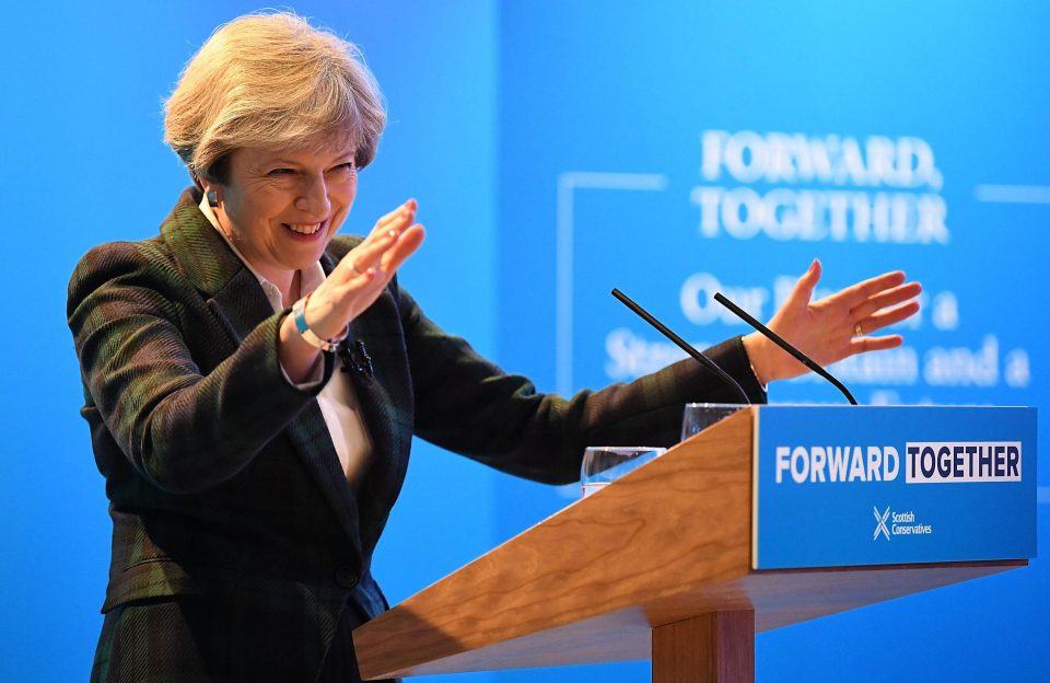 Theresa May denied that the decision was hypocritical