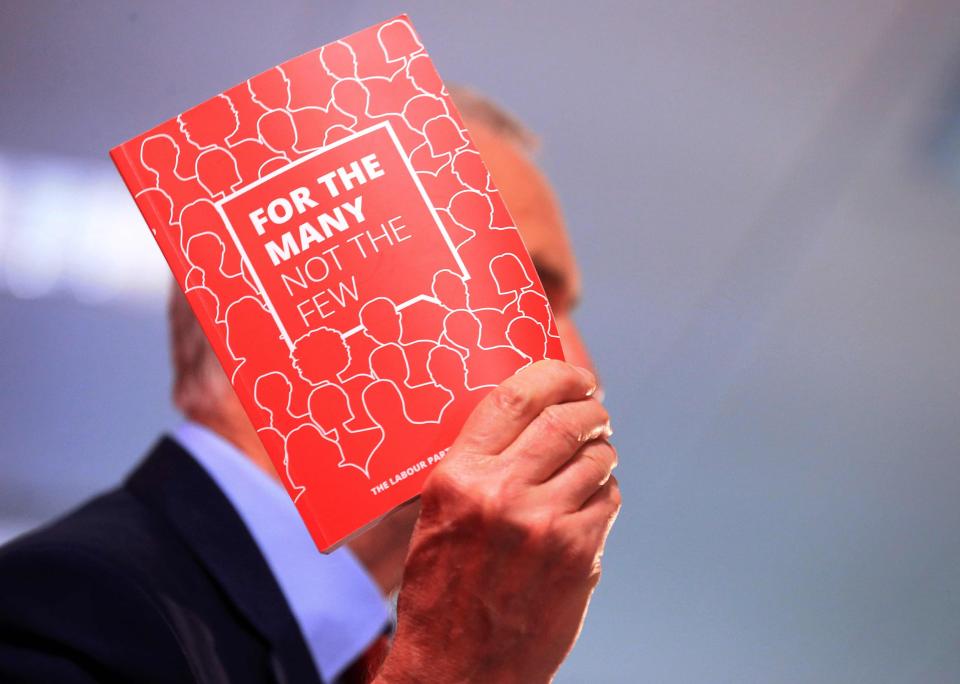  The garden tax is a proposal in the Labour party's election manifesto, pictured