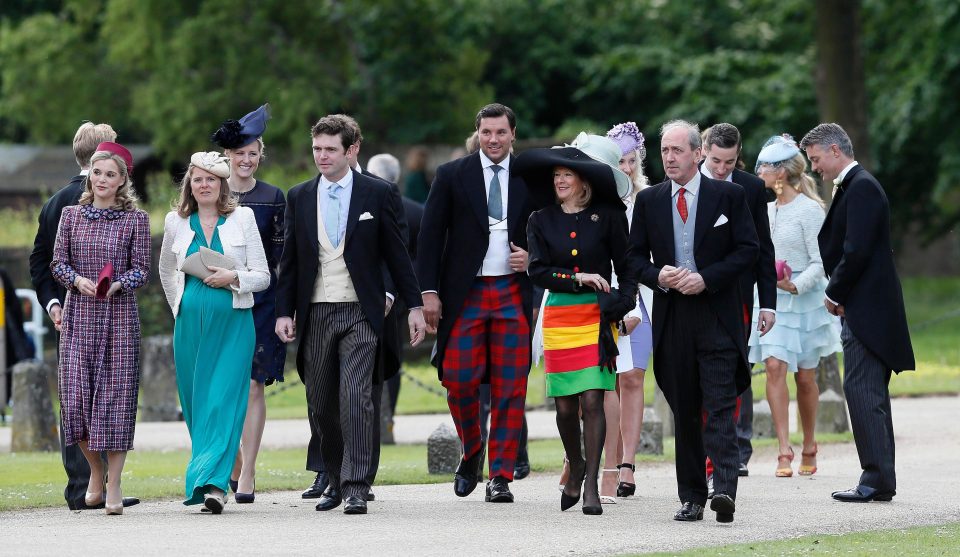  Wedding guests were left squirming by the best man's risky sense of humour