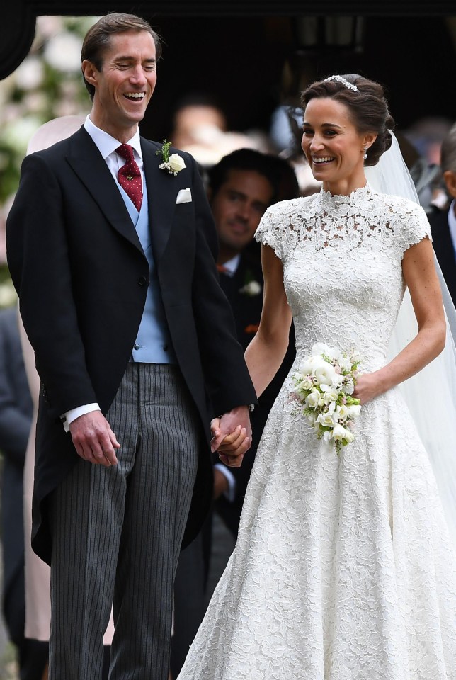 Pippa and James are reported to have entertained guests at their reception with a ping-pong table, before a DJ encouraged everyone to hit the dance floor