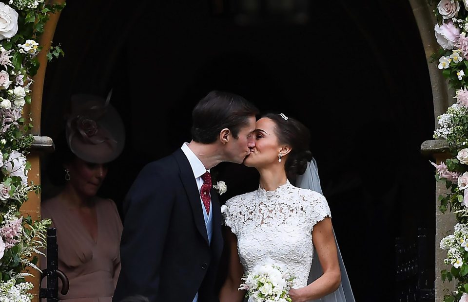  Pippa married millionaire businessman James Matthews on Saturday