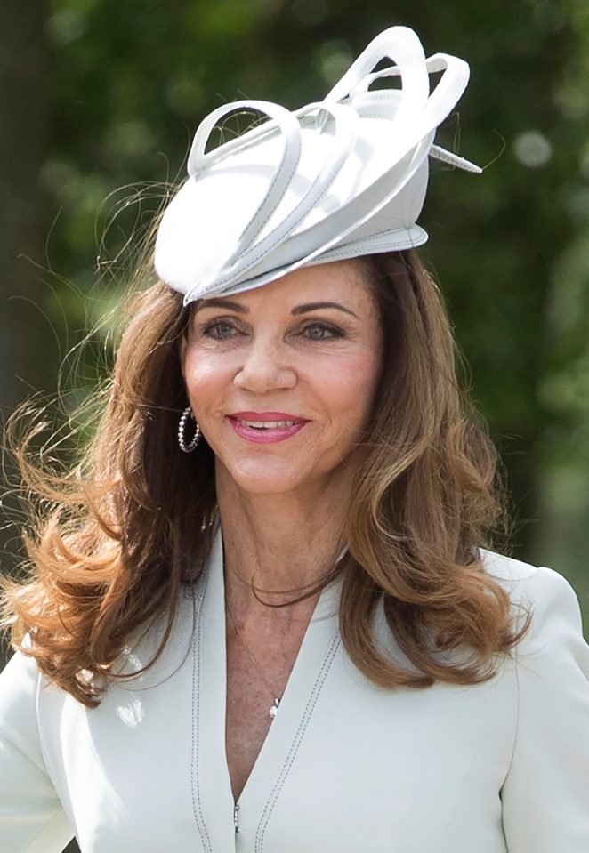  Jane Matthews is all smiles before the wedding ceremony