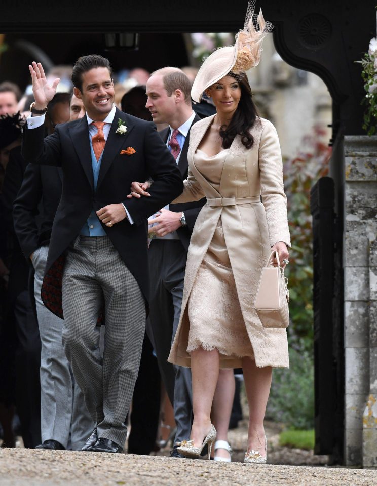  Spencer accompanied his sister Nina to the wedding due to Pippa's 'no ring, no bring' guest policy