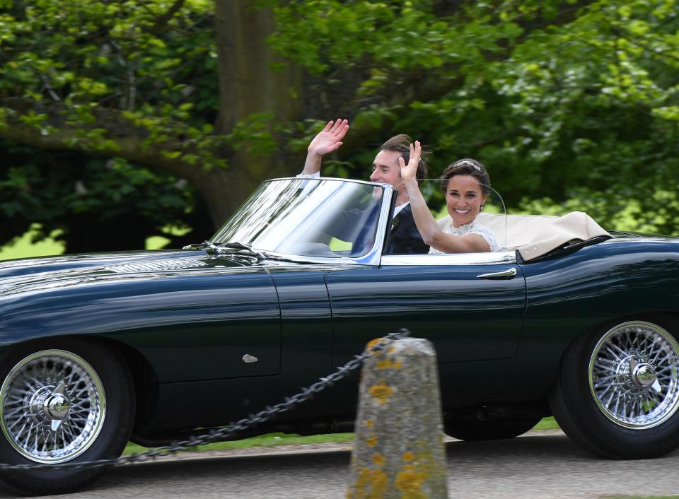  As well as telling some risky jokes, the best man delighted James and Pippa with an interpretive dance