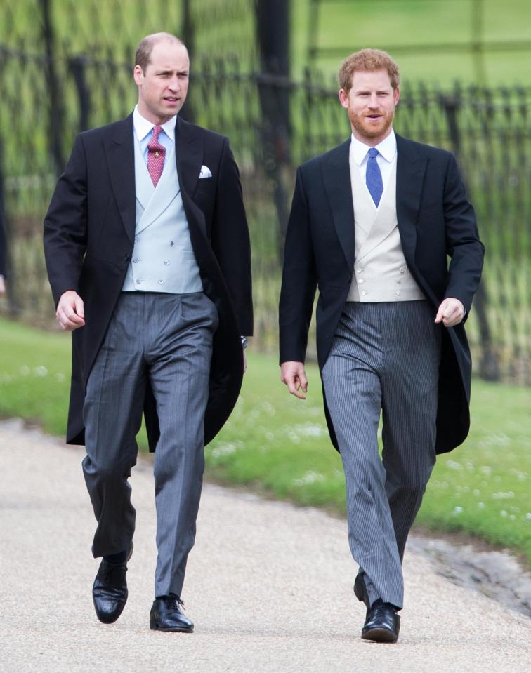  Prince William and Prince Harry were among the guests at Pippa and James' wedding