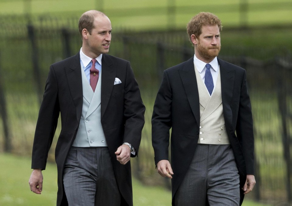 Prince William arrived at the church alongside brother Prince Harry. Harry was later seen going to pick up his actress girlfriend Meghan Markle for the evening reception