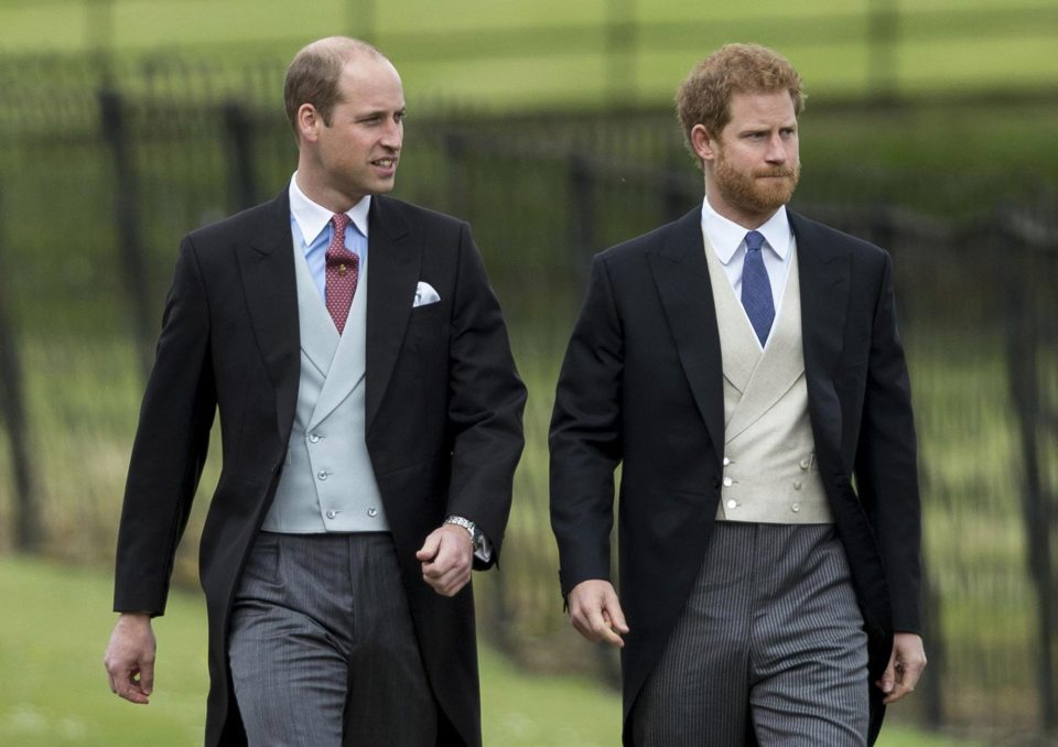  Prince William arrived at the church alongside brother Prince Harry. Harry was later seen going to pick up his actress girlfriend Meghan Markle for the evening reception