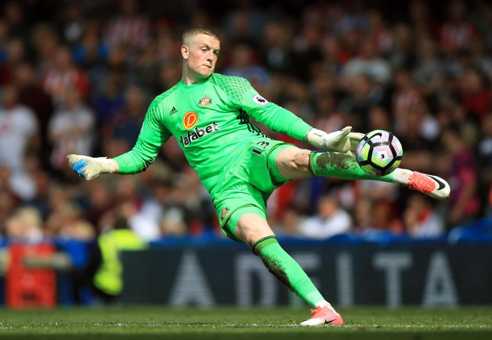 Jordan Pickford is a wanted man, but Everton won't go to £30m