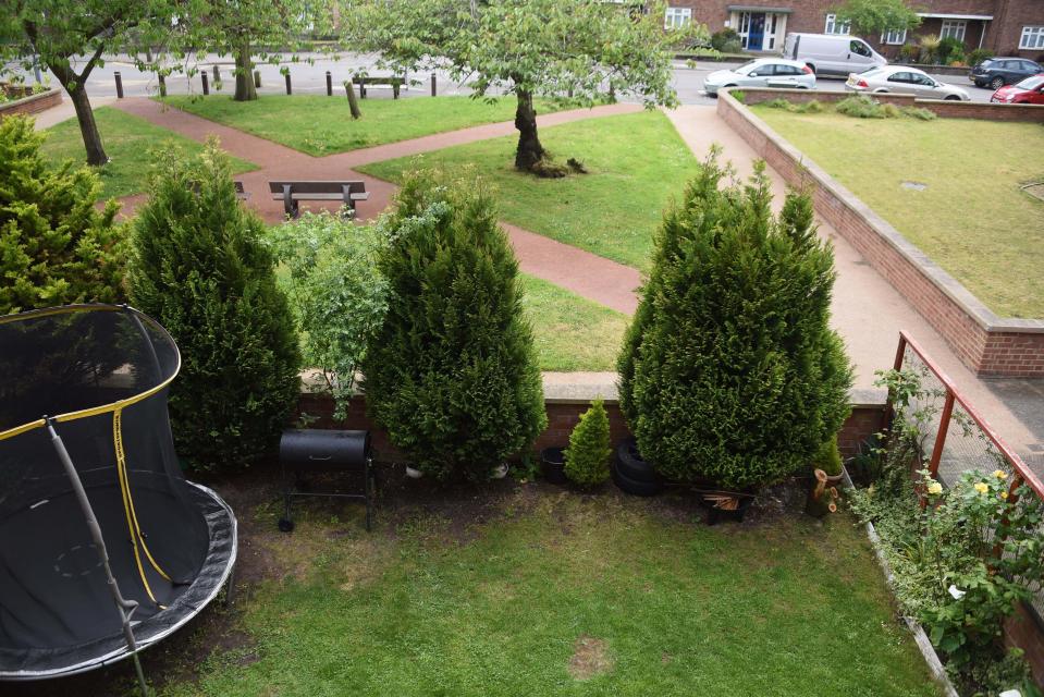  Norwich City Council declared the trampoline was among a string of items facing the axe from a block of flats in Lakenham