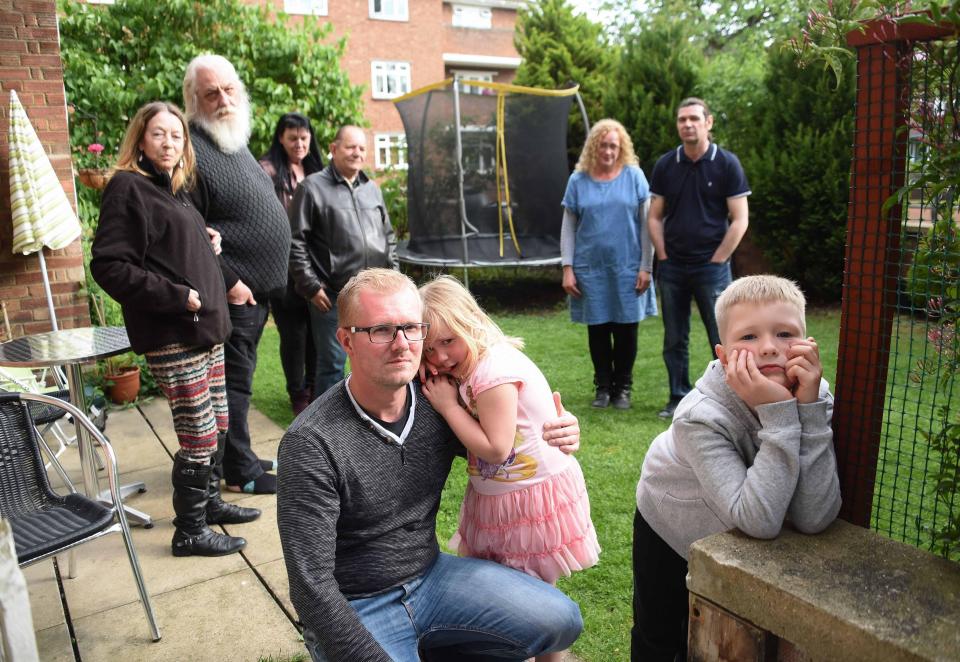  Furious tenants were warned by council workers that their gardens are now "communal areas"