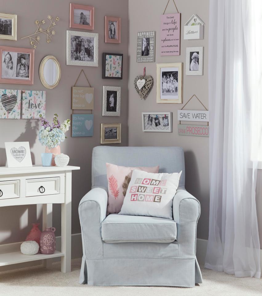  The Pretty Pastels collection has also proven a hit with Poundland customers