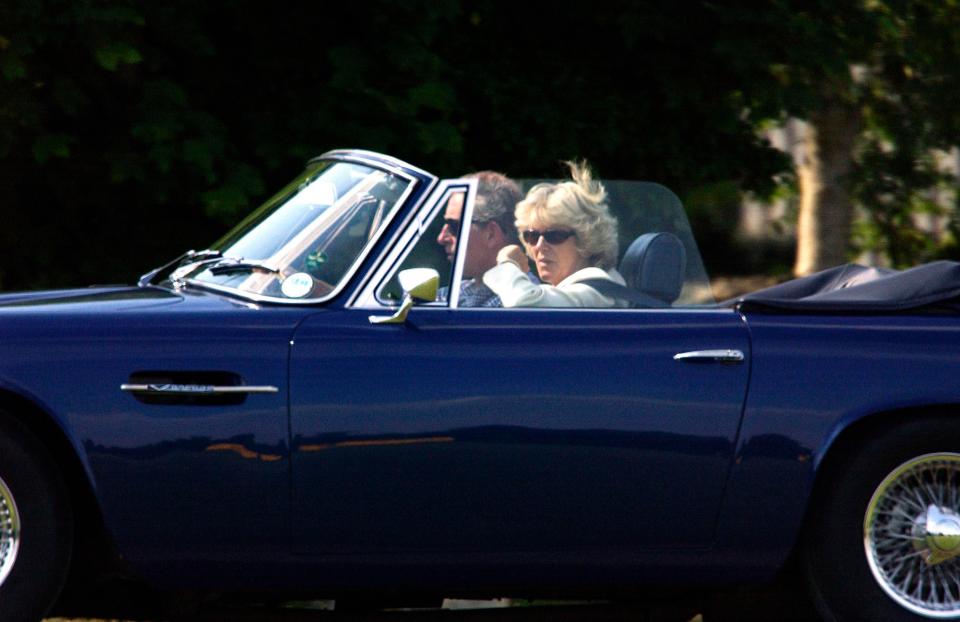  Prince Charles owns another version of the rare soft-top Aston Martin