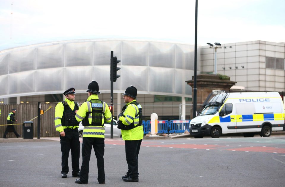  The venue remains blocked off today as an investigation into the attack continues