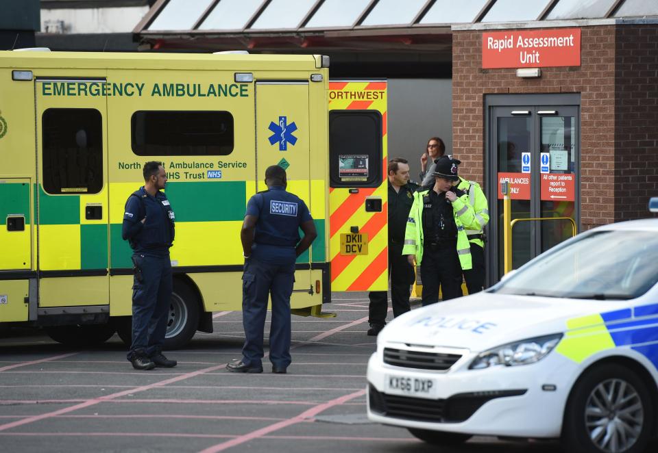  The scene at Manchester Royal Infirmary as the death toll from the Manchester bomb attack rose to 22