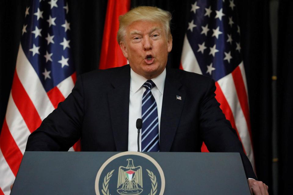  President Trump has branded the Manchester suicide bomber an 'evil loser'