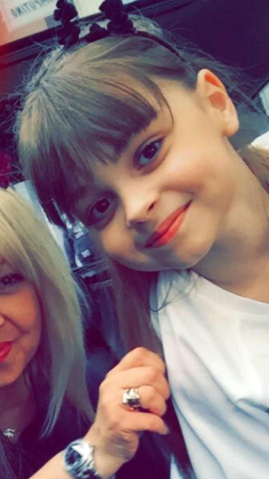  Saffie Roussos, eight, was the youngest victim of the Manchester Arena atrocity