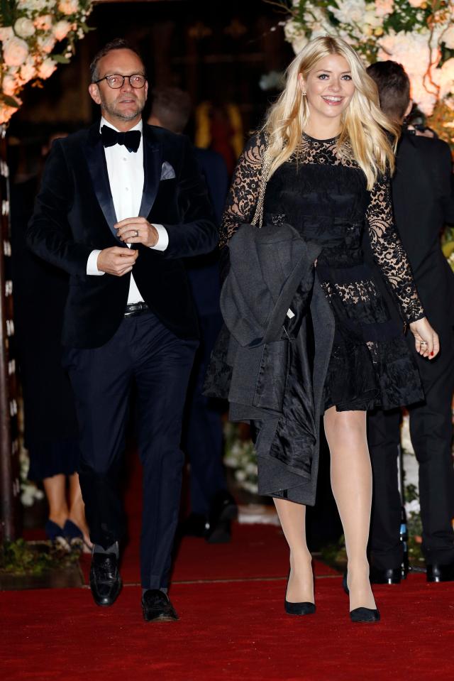  Holly Willoughby with her husband Dan Baldwin