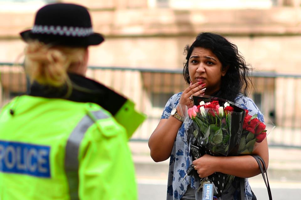 Mourners flocked to the scene to lay flowers this morning as many woke to the devastating news